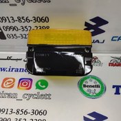 تصویر طلق موتور سیکلت هوندا دو رنگ مشکی زرد 