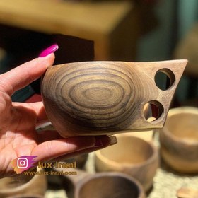 تصویر لیوان چوبی کوکسا 