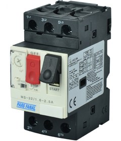 تصویر کلید حرارتی (راه انداز موتور) رنج 17 تا 23 آمپر پارس فانال PARS FANAL motor circuit breakers