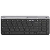 تصویر کیبورد بی‌سیم لاجیتک مدل K580 سوییچ ممبران Logitech K580 Membrane Switches Wireless Keyboard