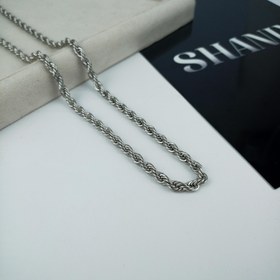 تصویر گردنبند طنابی 5 میل 