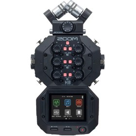 تصویر دستگاه ضبط صدا زوم Zoom H8 8-Input / 12-Track Portable Handy Recorder 