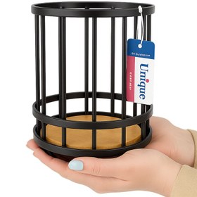 تصویر استند کفگیر و ملاقه گرد یونیک 