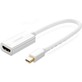 تصویر مبدل Mini Displayport به HDMI یوگرین مدل UGREEN MD112-10460 Ugreen MD112 Mini DisplayPort to HDMI converter