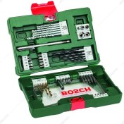 تصویر مجموعه 48 عددی ابزار بوش مدل 2607017303 ا Bosch 2607017303 Tools kit 48 pcs Bosch 2607017303 Tools kit 48 pcs
