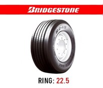 تصویر لاستیک خودرو بریجستون مدل R249 (گل جلو) سایز 315/70R22.5 