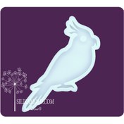 تصویر قالب سیلیکونی رزین مدل آویز و جاکلیدی طوطی کد 1 Resin silicone mold for parrot pendant and key chain code 1