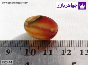 تصویر نگین عقیق باباقوری کد 152444 