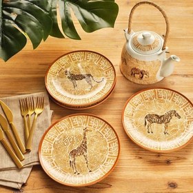 تصویر پیش دستی طرح گورخر Bella Maison 