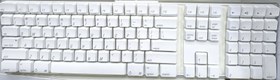 تصویر کیبورد باسیم استوک اورجینال اپل Keyboard Stock apple A1048