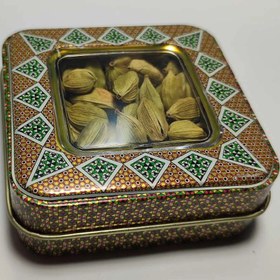 تصویر ظرف خاتم هل اکبر 30 گرم 30 grams of cardamom