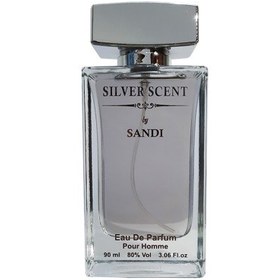 تصویر ادکلن مردانه سندی Sandi مدل سیلور سنت Silver Scent حجم 90 میلی لیتر 