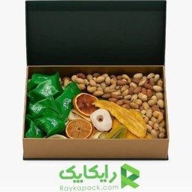 تصویر پک هدیه ماهدانه آجیل 