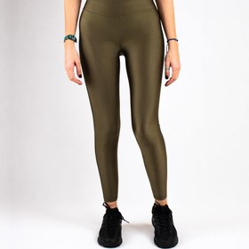 تصویر لگ دیسکوتایت زیتونی شاین آگی – Agi Disco Leggings Haki 