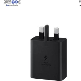 تصویر شارژر دیواری سامسونگ 45 وات مدل EP-T4510 Samsung EP-T4510 45 watts wall charger