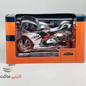 تصویر ماکت موتور KTM RC 390 برند Maisto 