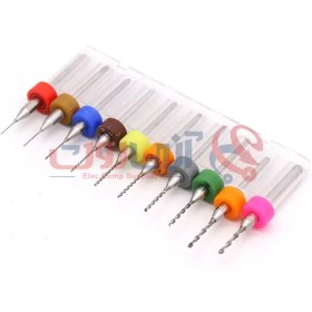 تصویر ست مته مینیاتوری 0.1-1mm 