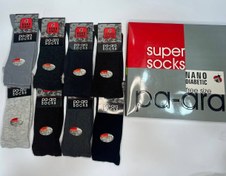 تصویر جوراب دیابتی پاآرا(12جفت)نانو 