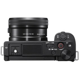 تصویر دوربین بدون آینه سونی SONY ZV E10 WITH 16-50MM ا Sony ZV-E10 Mirrorless Camera kit 16-50mm Sony ZV-E10 Mirrorless Camera kit 16-50mm