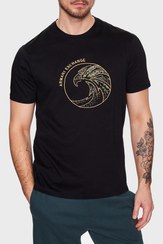 تصویر تی شرت آستین کوتاه طرح دار مردانه Armani Exchange | 3RZTRD ZJ9AZ 1200 