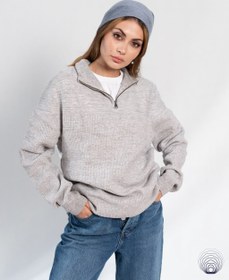 تصویر پلیور نیم زیپ مردانه و زنانه | مدل اسپرت شیک 