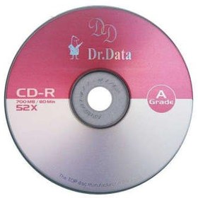 تصویر سی دی خام دکتر دیتا مدل CD-R پک 50 عددی 