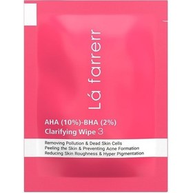 تصویر پد پاکسازی کننده پوست 5 حاوی 3% BHA بسته 30عددی لافارر Lafarrerr Clarifying Pad 5 BHA 3