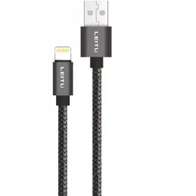 تصویر کابل تبدیل USB به لایتنینگ IOS (Lightning) لیتو (LEITU) مدل LD-8 