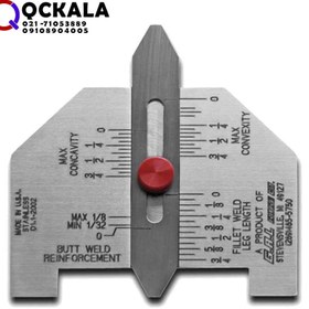 تصویر گیج جوشکاری AWS 