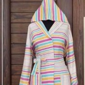 تصویر حوله نخی تن پوش ۱۰۰درصد نخ ویسکوز 