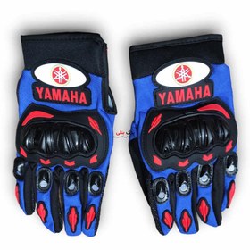 تصویر دستکش حرفه ای ضربه گیر دار مدل یاماها ( ابی ) دستکش حرفه ای ضربه گیر دار مدل یاماها ( ابی )