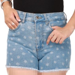 تصویر شورتک جین طرحدار زنانه ESMARA 