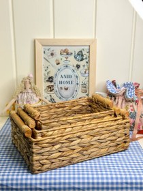 تصویر سبد حصیری 