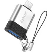 تصویر تبدیل Earldom ET-OT65 OTG USB To Lightning Earldom ET-OT65 OTG USB To Lightning OTG
