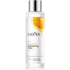 تصویر تونر ویتامین سی سادور حجم ۱۲۰میل SADOER VITAMIN C BRIGHTENING TONER SADOER VITAMIN C BRIGHTENING TONER