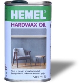 تصویر روغن چوب هاردواکس HEMEL حجم ۵۰۰ سی سی 