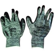 تصویر دستکش کار مشکی ضد برش سیگما (یک جفت) 