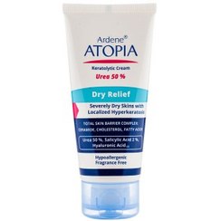 تصویر کرم لایه بردار پوست سری Atopia مدل Dry Relief آردن وزن 50 گرم 