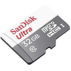 تصویر رم سن دیسک Micro SDXC ظرفیت 32 گیگابایت کلاس 10 سرعت 100 مگابایت بر ثانیه UHS 1-SDSQUNR-GN6MN 