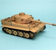 تصویر کیت ماکت مقوایی تانک Tiger 1 شماره 212 