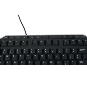 تصویر کیبورد دل مدل KB522 دارای HUB USB 