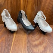 تصویر کفش پاشنه دار دخترانه طبی 