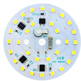 تصویر چیپ ال ای دی 24 وات 220 ولت سفید XGD 