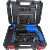 تصویر دریل بتن کن ویوارکس مدل VR8026PLUS-RH ظرفیت ۳ کیلوگرم چهار شیار ۸۰۰ وات 