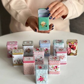 تصویر قوطی فلزی طرح جاخلالی کد 33 