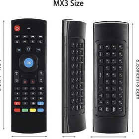 تصویر ریموت ایر ماوس مدل Mx3 voice 