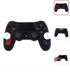 تصویر روکش سیلیکونی دسته پلی استیشن ۴ طرح استقلال و پرسپولیس ضد لغزش و ارگونومیک 