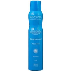 تصویر اسپری دئودورانت زنانه مدل Rochas حجم 200 میل بادی کر Body Care Deodorand Spray Rochas For Women 200ml