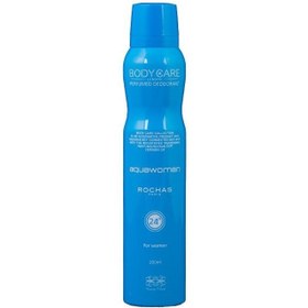 تصویر اسپری دئودورانت زنانه مدل Rochas حجم 200 میل بادی کر Body Care Deodorand Spray Rochas For Women 200ml