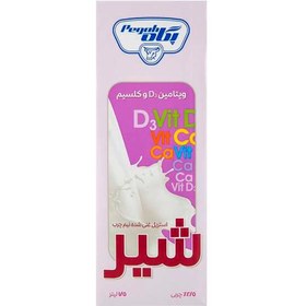 تصویر شیر غنی شده 2/5% پاکتی پگاه 